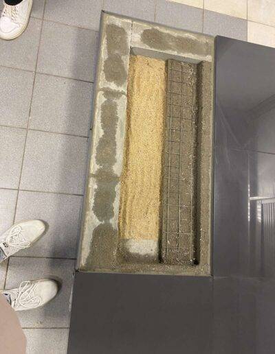 Облогораживание могилы, установка стеллы фото